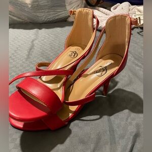 Red High heels